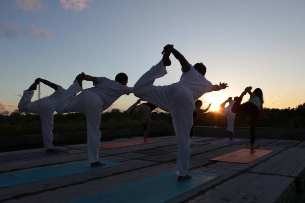 Rooftop Sunset Yoga